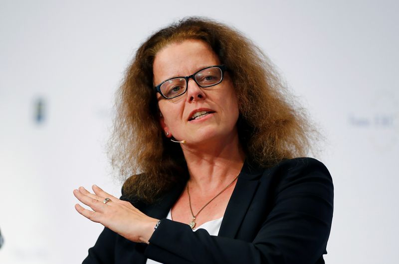 &copy; Reuters. Isabel Schnabel participa de congresso em Frankfurt
22/11/2019
REUTERS/Ralph Orlowski