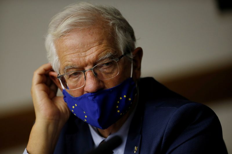 &copy; Reuters. Vice-presidente da Comissão Europeia, Josep Borrell
04/11/2021
REUTERS/Adriano Machado