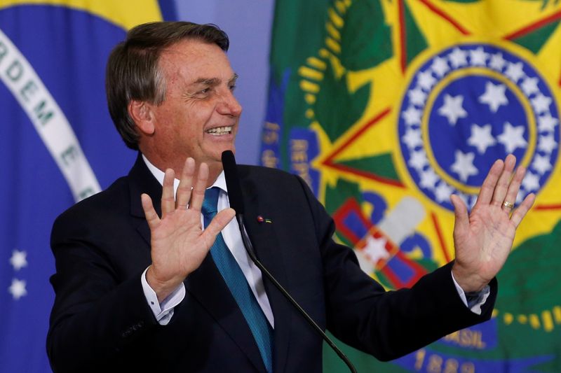 &copy; Reuters. Presidente Jair Bolsonaro
06/10/2021
REUTERS/Adriano Machado
