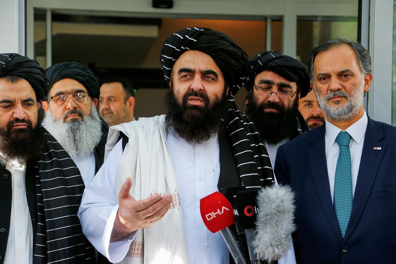 Afghanistan's Taliban-appointed foreign minister visits Pakistan