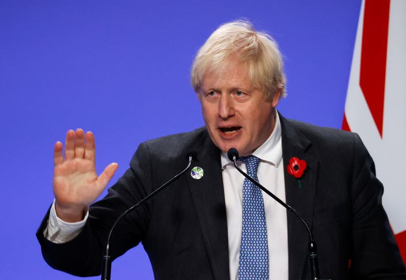 &copy; Reuters. Premiê britânico, Boris Johnson
10/11/2021
REUTERS/Phil Noble