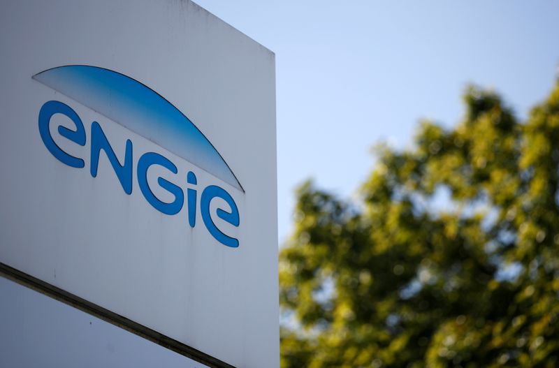 &copy; Reuters. El logotipo del grupo francés de gas y energía Engie en Nantes
