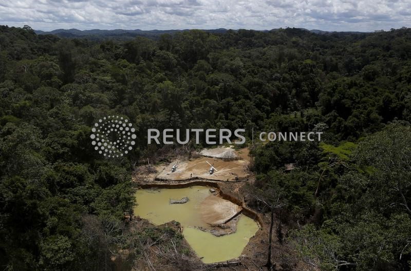 &copy; Reuters. Garimpo ilegal em reserva indígena em Roraima
17/04/2016
REUTERS/Bruno Kelly