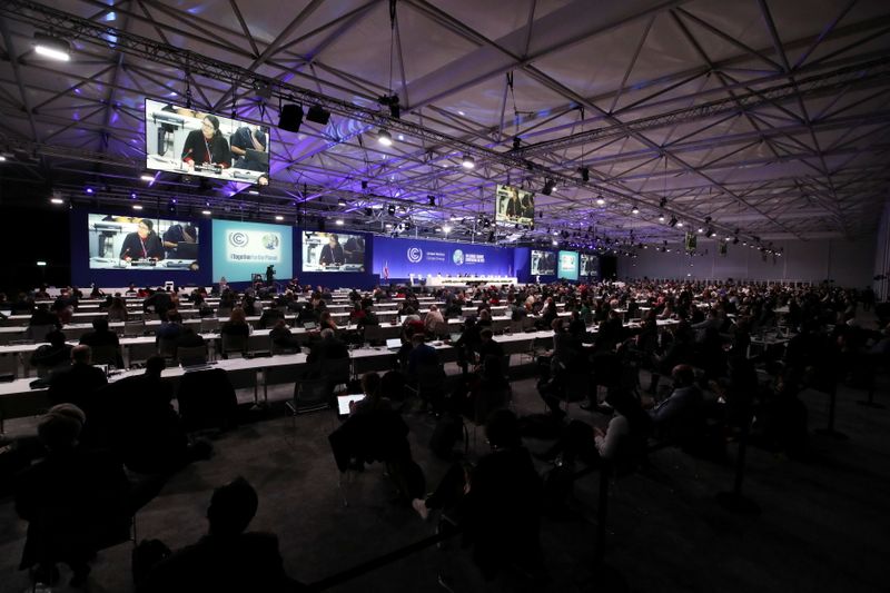 &copy; Reuters. FOTO DE ARCHIVO: Una vista general durante la Conferencia de la ONU sobre el Cambio Climático (COP26), en Glasgow, Escocia, Gran Bretaña, el 12 de noviembre de 2021. REUTERS / Yves Herman / 