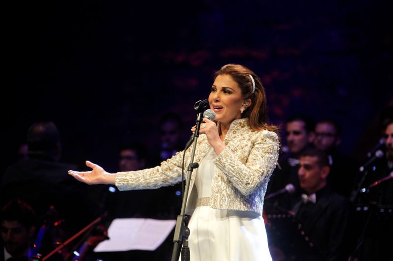 © Reuters. المغنية اللبنانية ماجدة الرومي في صورة من أرشيف رويترز.