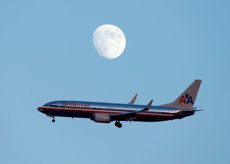 © Reuters. Avião da American Airlines
2012 REUTERS/Eduardo Munoz 