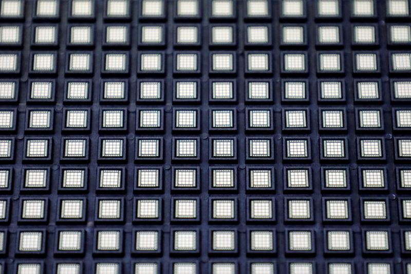 © Reuters. Chips semicondutores
15/10/2021
REUTERS/Lim Huey Teng