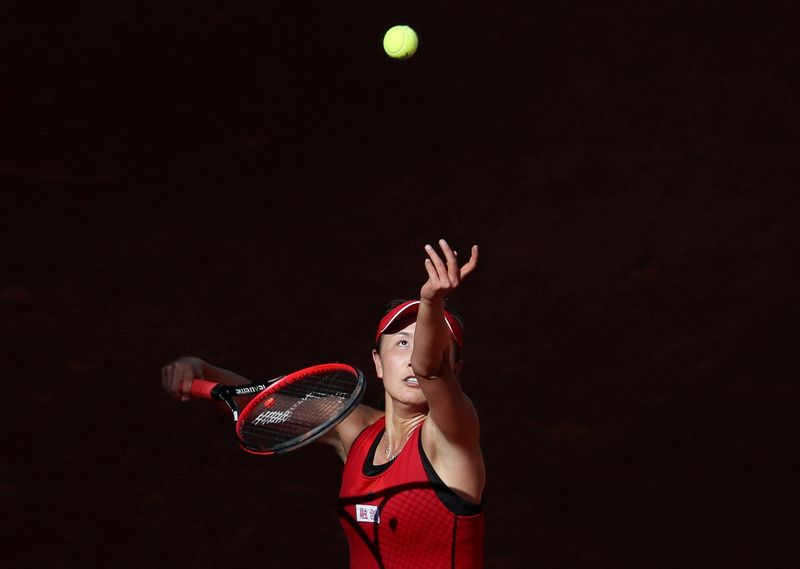 Tennis-WTA threatens to pull out of tournaments in China over Peng