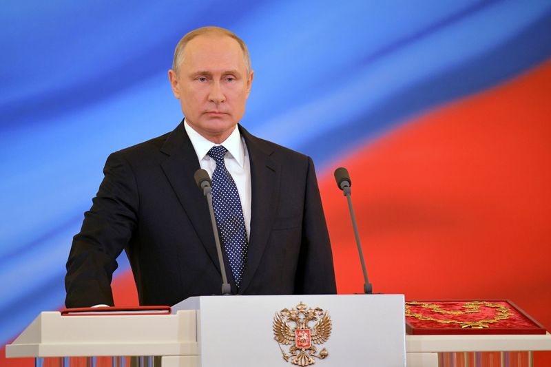 &copy; Reuters. الرئيس الروسي فلاديمير بوتين في صورة من أرشيف رويترز.