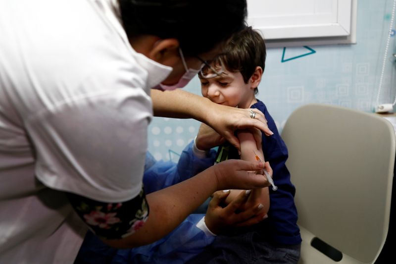 Israel starts vaccinating young children as coronavirus cases rise