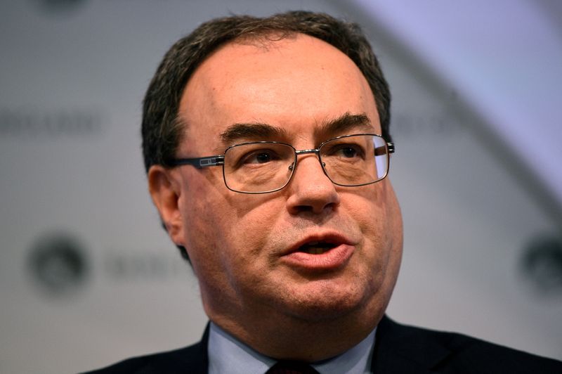 &copy; Reuters. FILE PHOTO: Bank of England Governor Andrew Bailey in London, Britain February 25, 2019. Kirsty O'Connor/Pool via REUTERS