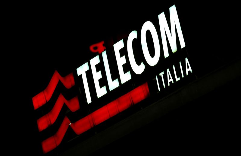 &copy; Reuters. Foto de archivo del logo de Telecom Italia