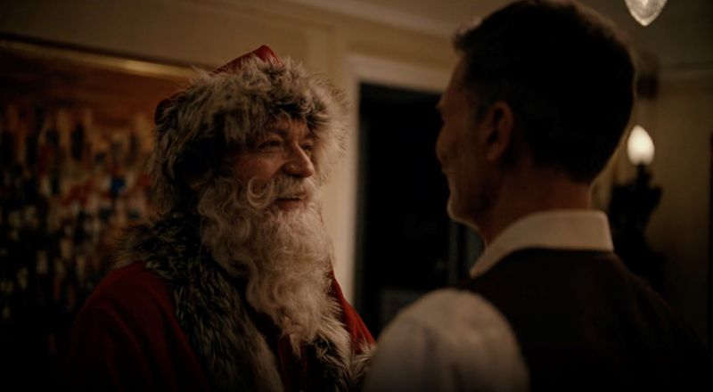 &copy; Reuters. FILE PHOTO: A still image shows a frame from a video commercial for the Norwegian postal service "When Harry Met Santa", which features a gay Santa Claus. Tim Lorenzen/Handout via REUTERS 