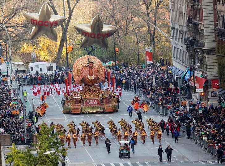&copy; Reuters. Desfile do Dia de Ação de Graças em Nova York 
25/11/2021 REUTERS/Brendan McDermid