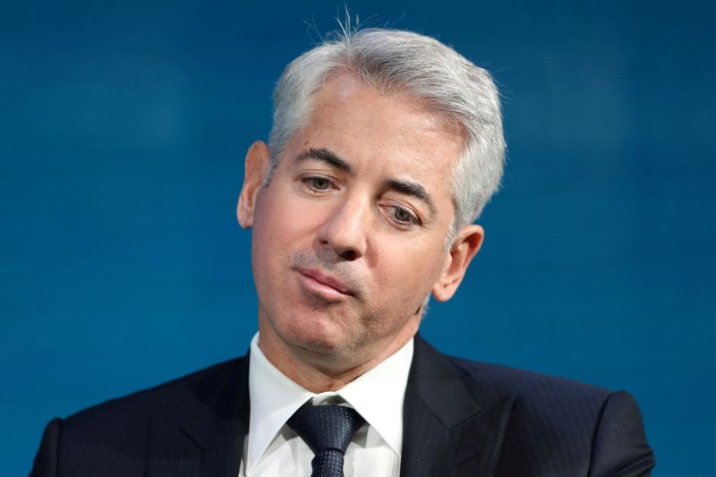 &copy; Reuters. FILE PHOTO: Bill Ackman, CEO of Pershing Square Capital, speaks at the Wall Street Journal Digital Conference in Laguna Beach, California, U.S., October 17, 2017. REUTERS/Mike Blake/File Photo