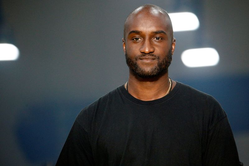 &copy; Reuters. FILE PHOTO: Designer Virgil Abloh appears at the end of his Fall/Winter 2019-2020 women's ready-to-wear collection for his label Off-White during Women's Fashion Week in Paris, France, February 28, 2019. REUTERS/Stephane Mahe