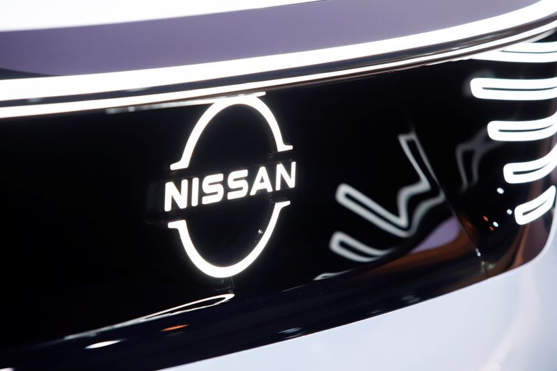 © Reuters. A view of a Nissan Ariya EV car on display at Nissan Gallery in Yokohama, Japan November 29, 2021. REUTERS/Androniki Christodoulou