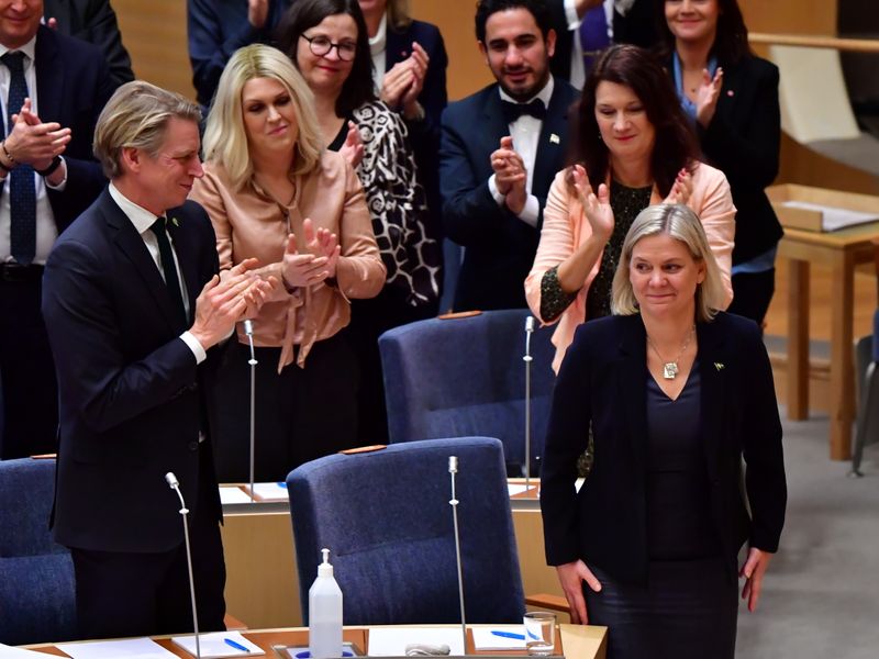 Suède: Magdalena Andersson désignée Première ministre pour la deuxième fois