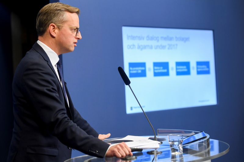 New Swedish PM picks Mikael Damberg as finance minister