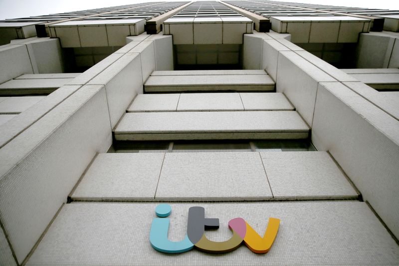 &copy; Reuters. FILE PHOTO: A company sign is displayed outside an ITV studio in London, Britain, July 27, 2016. REUTERS/Neil Hall