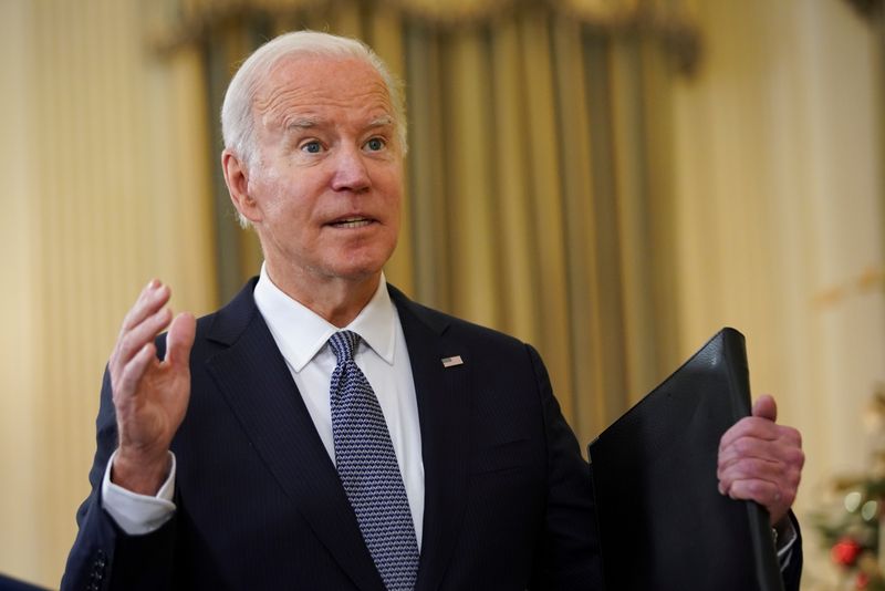 Biden says he is crafting a plan for Russia-Ukraine crisis
