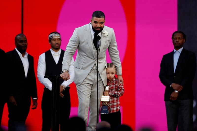 &copy; Reuters. Drake nos prêmios Billboard Music Awards
23/05/2021
REUTERS/Mario Anzuoni