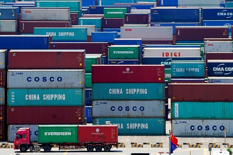 China Nov exports rise 22% y/y; imports up 31.7%
