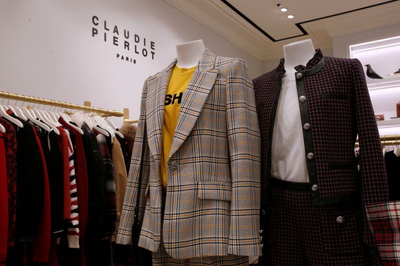 &copy; Reuters. FILE PHOTO: A view of the Claudie Pierlot store at a shopping mall in Hong Kong, China November 12, 2018.  REUTERS/Bobby Yip