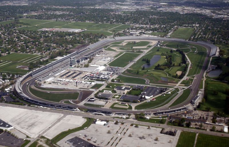 &copy; Reuters. Vista aérea do Indianopolis Motor Speedway
03/05/2008 REUTERS/Jason Reed