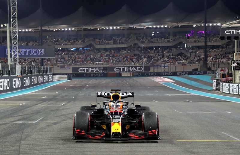 &copy; Reuters. Max Verstappen, da Red Bull, no treino classificatório para GP de Abu Dhabi 
11/12/2021
Pool via REUTERS/Kamran Jebreili