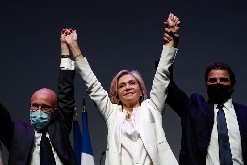 &copy; Reuters. La candidate du parti Les Républicains, Valérie Pécresse, a lancé samedi sa campagne présidentielle par un discours dans lequel elle a plaidé pour une Europe des nations et appelé à lutter contre "l'immigration incontrôlée" tout en disant sa "te