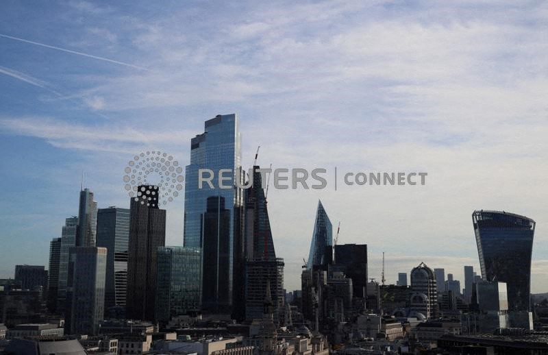 &copy; Reuters. O distrito financeiro da cidade de Londres, 22 de outubro de 2021. REUTERS/Hannah McKay