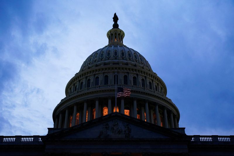 &copy; Reuters. The U.S. Capitol building is seen in Washington, U.S., December 6, 2021. REUTERS/Elizabeth Frantz/Files