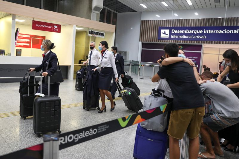 © Reuters. Aeroporto Internacional do Galeão, no Rio de Janeiro (RJ)
21/12/2020
REUTERS/Pilar Olivares