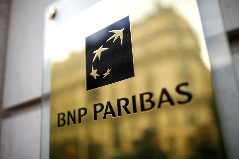 &copy; Reuters. Logo do BNP Paribas visto em agência do banco francês em Paris
04/02/2020
REUTERS/Benoit Tessier