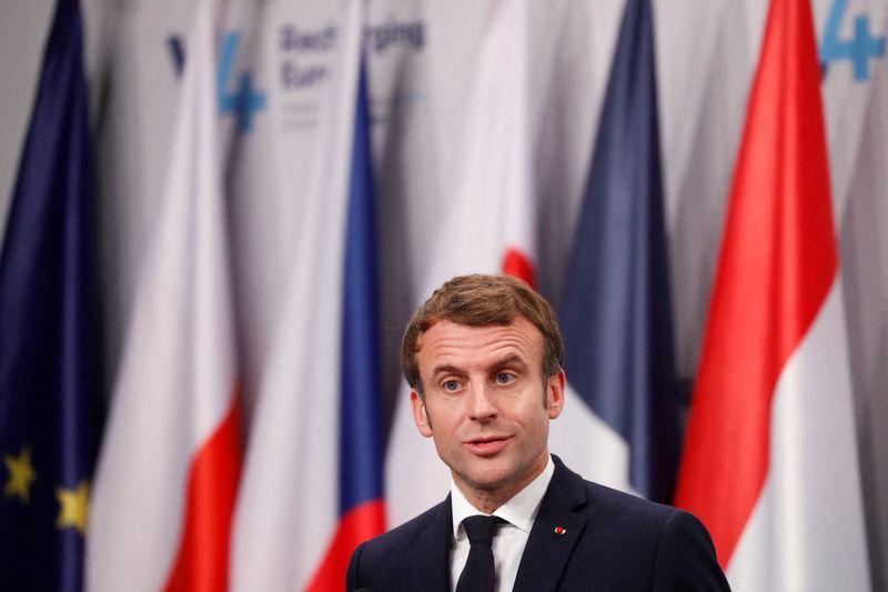 France's Macron: mandatory COVID-19 jab is an option