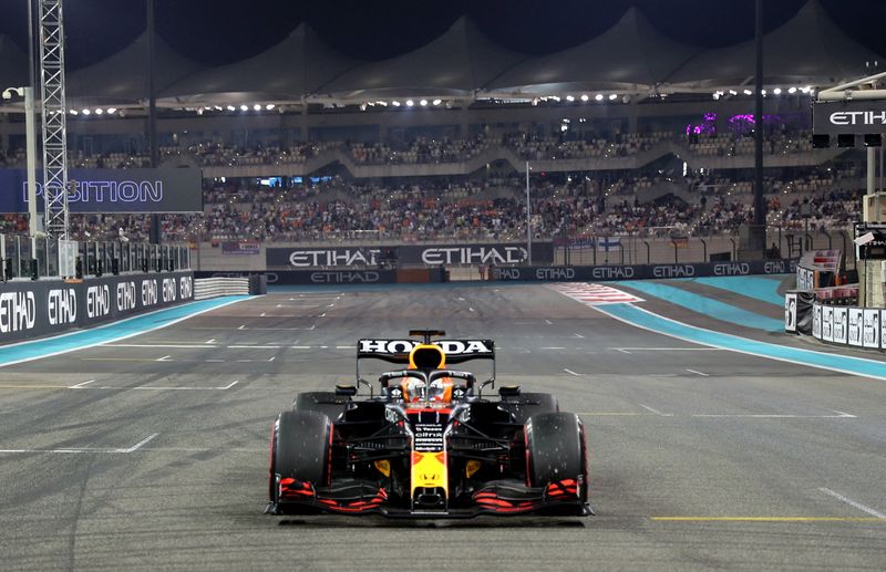 &copy; Reuters. Max Verstappen, da Red Bull, no treino classificatório para GP de Abu Dhabi 
11/12/2021
Pool via REUTERS/Kamran Jebreili