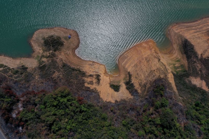 &copy; Reuters. Baixo nível da represa de Furnas
7/09/2021
REUTERS/Washington Alves