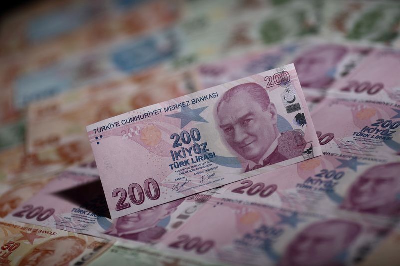 Lira rallies late after Erdogan props up currency