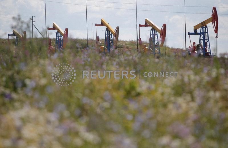 &copy; Reuters. Bombas de petróleo em Almetyevsk, Rússia 
27/07/2017
REUTERS/Sergei Karpukhin
