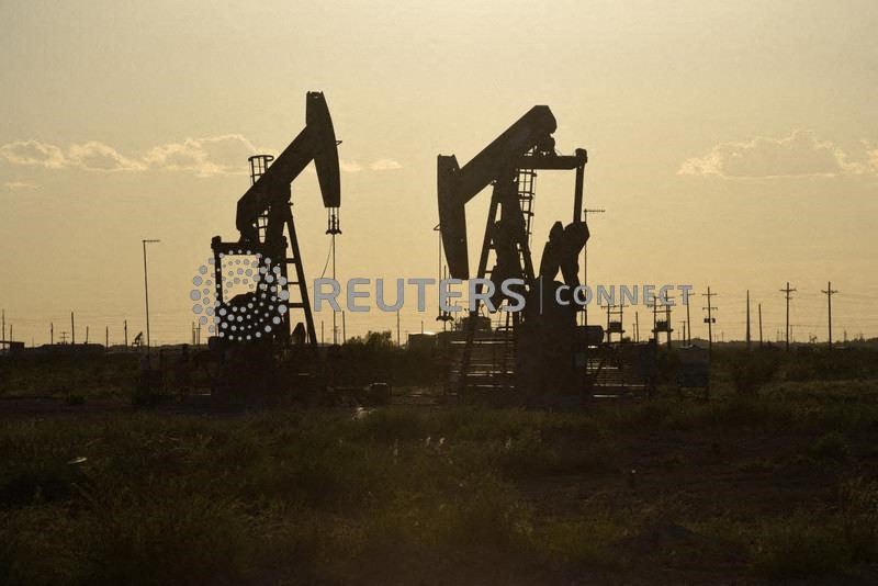 &copy; Reuters. Sondas de petróleo em Midland, Texas, EUA
22/08/2018
REUTERS/Nick Oxford