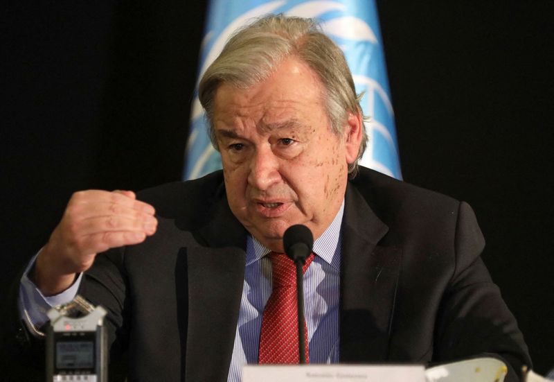 UN chief says 'Ponzi scheme' crashed Lebanon's finances -video