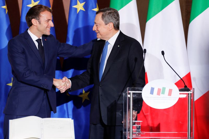 Francia, Italia, spingono su emissioni debito comune in riforma bilancio Ue
