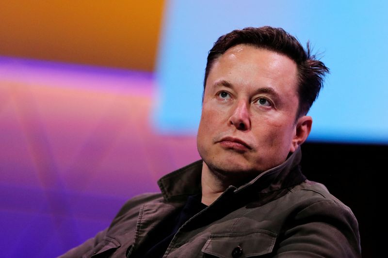 &copy; Reuters. CEO da Tesla, Elon Musk, em evento em Los Angeles, California, EUA
13/06/2019
REUTERS/Mike Blake