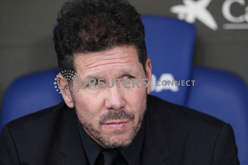 &copy; Reuters. Técnico do Atlético de Madri, Diego Simeone
04/05/2019
REUTERS/Albert Gea