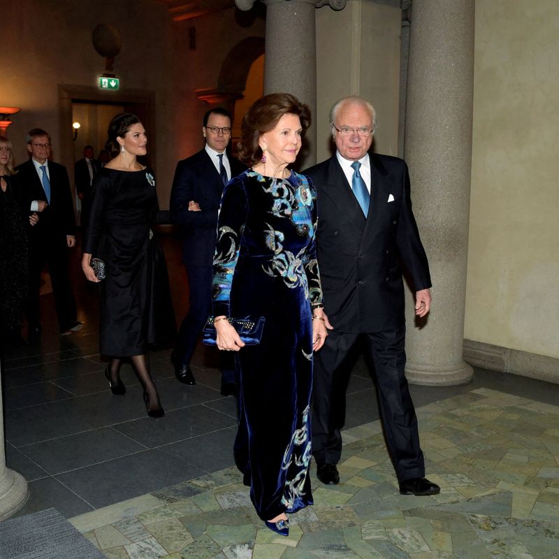 &copy; Reuters. Rei da Suécia, Carl XVI Gustaf, e a rainha Sílvia
10/12/2021
Anders Wiklund/TT News Agency/via REUTERS