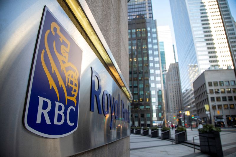 &copy; Reuters. FILE PHOTO: A sign for the Royal Bank of Canada in Toronto, Ontario, Canada December 13, 2021.  REUTERS/Carlos Osorio