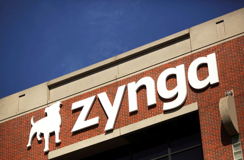 © Reuters. Sede da Zynga em San Franscisco, Califórnia (EUA)
23/04/2014
REUTERS/Robert Galbraith