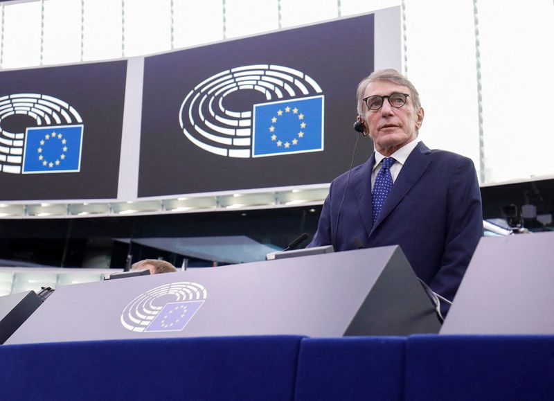 European Parliament President Sassoli dies aged 65