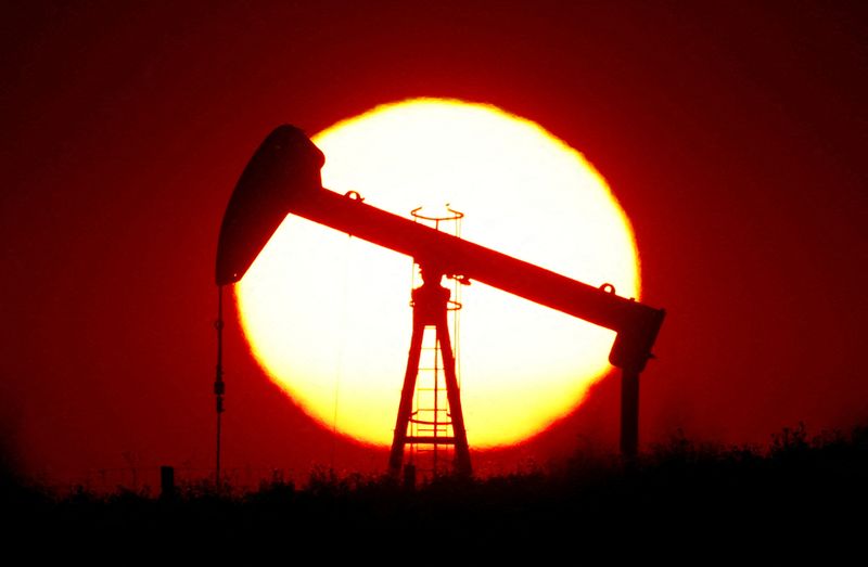 Oil rises 2% on U.S. crude drawdown, weaker dollar